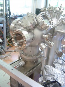 UHV Chamber assembled for first test