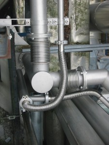 Vacuum line for central vacuum system